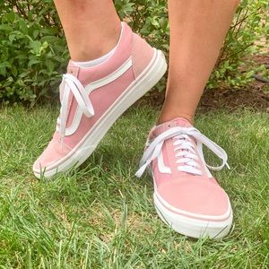 Vans Unisex Old Skool Pink Suede